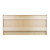 Wood Designs WD990728 10 Cubby Wall Hanging Unit