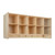 Wood Designs WD990728 10 Cubby Wall Hanging Unit