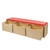 Contender C990651F Reading Bench with Drawers - Fully Assembled