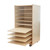 Wood Designs C990652F Puzzle and Paper Storage Center - Fully Assembled