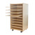 Wood Designs C990652F Puzzle and Paper Storage Center - Fully Assembled