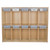  WD990314CT 10 Section Locker with Translucent Trays 