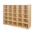 Wood Designs WD16009OR 25 Tray Storage with Orange Trays