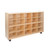 Contender C14509ORF-C5 20 Tray Storage w/Orange, Assembled w/Casters 