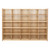 Contender C16009OR 25 Tray Storage w/Orange Trays
