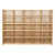 Contender C16009OR 25 Tray Storage w/Orange Trays