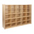 Contender C16009FOR 25 Tray Storage w/Orange Trays, Assembled