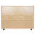 Contender C16009F-C5OR 25 Tray Storage w/Orange Trays, Assembled w/Casters