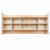 Contender C51409FOR Wall Hanging Cubby Storage w/10 Orange Trays, Assembled