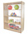 Natural Environments WD12900AC Bookshelf w/Acrylic Back - 49"H 