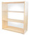 Natural Environments WD12942AC Bookshelf w/Acrylic Back - 42.44"H 