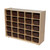 WD16082 Tip-Me-Nota„cent 25 Tray Storage with Brown Trays