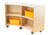 Contender C991161F-C5 Contender Mobile Concave Storage Unit w/out Tubs - Assembled