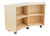 Contender C991161F-C5 Contender Mobile Concave Storage Unit w/out Tubs - Assembled