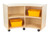 Contender C991161F-C5 Contender Mobile Concave Storage Unit w/out Tubs - Assembled 