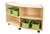 Contender C991162F-C5 Contender Mobile convex Storage Unit w/out Tubs - Assembled 