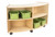 Contender C991162F-C5 Contender Mobile convex Storage Unit w/out Tubs - Assembled 