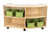 Contender C991162F-C5 Contender Mobile convex Storage Unit w/out Tubs - Assembled