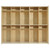 Contender 10-Section Locker with Translucent Trays - Assembled
