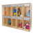  Contender 10-Section Locker with Translucent Trays - Assembled 