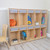  Contender 10-Section Locker with Translucent Trays - Assembled 