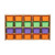  Contender 20 Tray Storage with Assorted Pastel Trays - RTA 