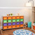 Contender Mobile 20 Tray Storage with Assorted Pastel Trays - Assembled with Casters 