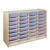 32 3 Letter Tray Glide Storage with Translucent Trays
