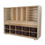 Multi-Storage with 10 Brown Trays