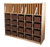Multi-Storage with 20 Brown Trays