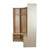 Four Section Round Corner Seat Locker