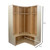 Four Section Round Corner Seat Locker