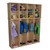 Contender Stackable Locker with 4 Sections