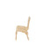 Wood Designs Maple Heritage Bentwood 8" Chair, Set of 2