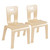 Wood Designs Maple Heritage Bentwood 14" Chair, Set of 2
