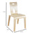 Wood Designs Maple Heritage Bentwood 18" Chair, Set of 2
