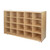 Wood Designs WD14503 20 Tray Storage with Assorted Trays 