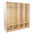 Wood Designs WD15000 4 Section Locker 