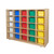 Wood Designs WD16003 25 Tray Storage with Assorted Trays