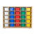 Wood Designs WD16003 25 Tray Storage with Assorted Trays