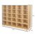 Wood Designs WD16003 25 Tray Storage with Assorted Trays