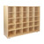 Wood Designs WD16003 25 Tray Storage with Assorted Trays