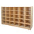 Wood Designs WD16033 30 Tray Storage with Assorted Trays