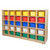 Wood Designs WD16033 30 Tray Storage with Assorted Trays