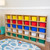 Wood Designs WD16033 30 Tray Storage with Assorted Trays