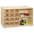Wood Designs WD16609 Double Mobile Storage without Trays