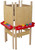Wood Designs WD19100 4 Sided Easel with Plywood