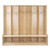Wood Designs WD51006 6 Section Seat Locker 