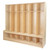 Wood Designs WD51006 6 Section Seat Locker