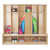 Wood Designs WD51006 6 Section Seat Locker